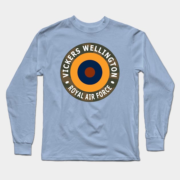 Vickers Wellington Long Sleeve T-Shirt by Lyvershop